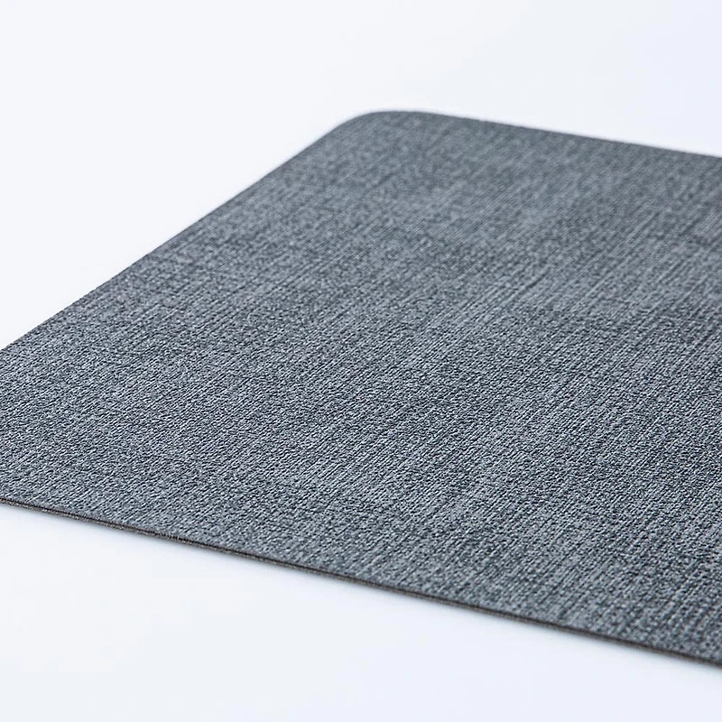 KSP Gather & Dine Luxe Leather Pvc Placemat (Dark Grey)