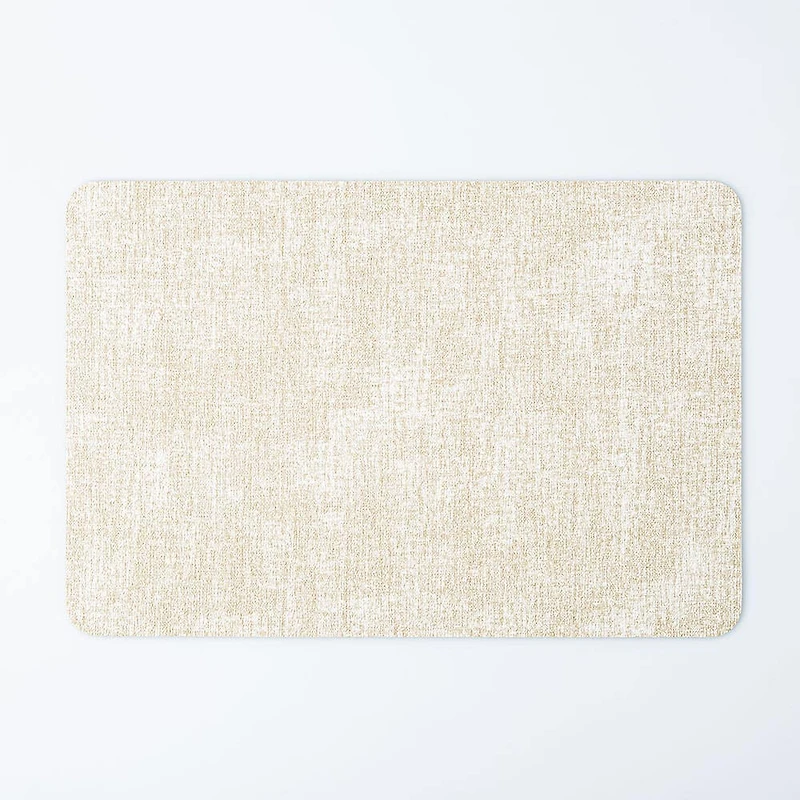 KSP Gather & Dine Luxe Leather Pvc Placemat (Cream)