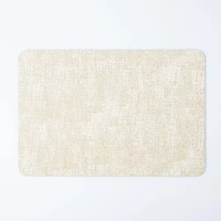 KSP Gather & Dine Luxe Leather Pvc Placemat (Cream)