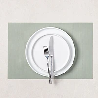 KSP Gather & Dine Bordered Vinyl Placemat (Mint Sage)