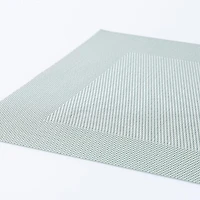 KSP Gather & Dine Bordered Vinyl Placemat (Mint Sage)