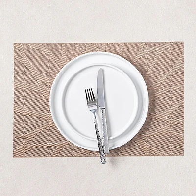KSP Gather & Dine Bloom Vinyl Placemat (Champagne)