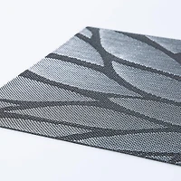 KSP Gather & Dine Bloom Vinyl Placemat (Black)