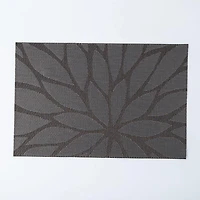KSP Gather & Dine Bloom Vinyl Placemat (Black)