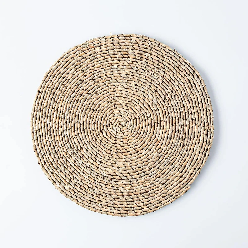 KSP Gather & Dine Weave Rush Straw Placemat (Natural)