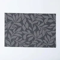 KSP Gather & Dine Vine Vinyl Placemat (Black)