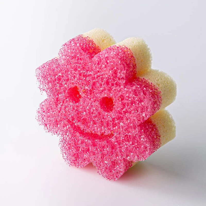Scrub Daddy Scrub Mommy Power Flower Dual-Sided Sponge