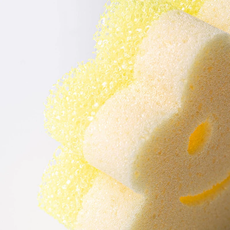 Scrub Daddy Scrub Mommy Power Flower Dual-Sided Sponge (yellow)