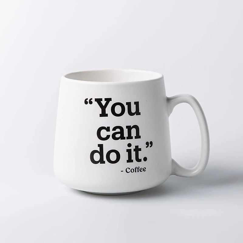KSP Hug 'You Can Do It' Porcelain Mug 20oz./580ml (White)