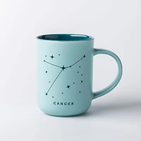 KSP Zodiac 'Cancer' Porcelain Mug 16oz. (Teal)