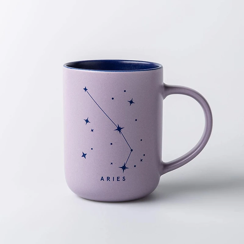 KSP Zodiac 'Aries' Porcelain Mug 16oz. (Pink)