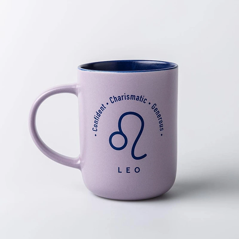 KSP Zodiac 'Leo' Porcelain Mug 16oz. (Pink)