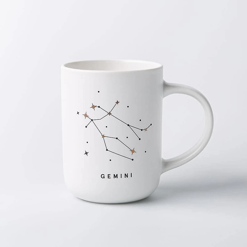 KSP Zodiac 'Gemini' Porcelain Mug 16oz. (White)