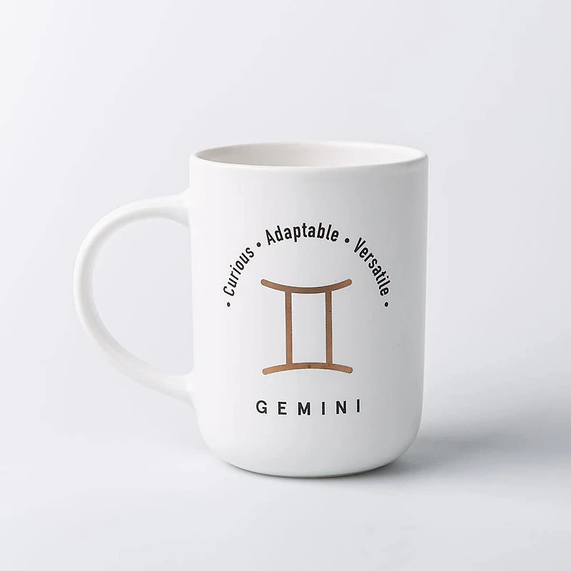 KSP Zodiac 'Gemini' Porcelain Mug 16oz. (White)