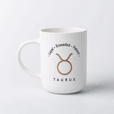 KSP Zodiac 'Taurus' Porcelain Mug 16oz. (White)