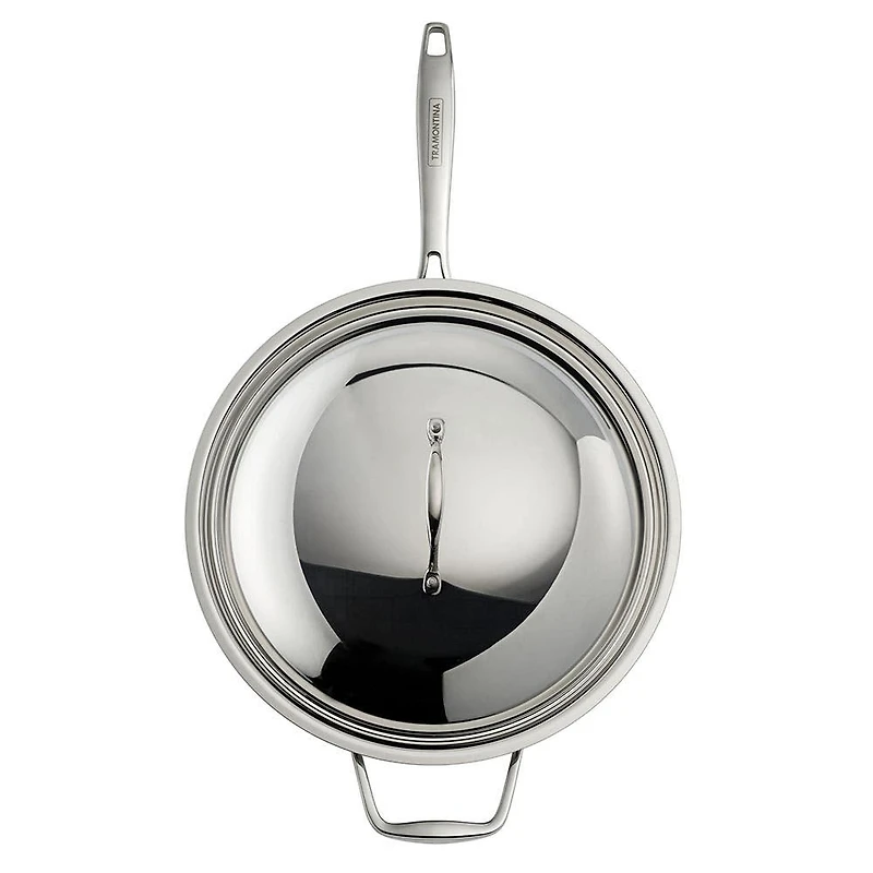Tramontina Sea-Gourmet Wok with  Lid (Stainless Steel)