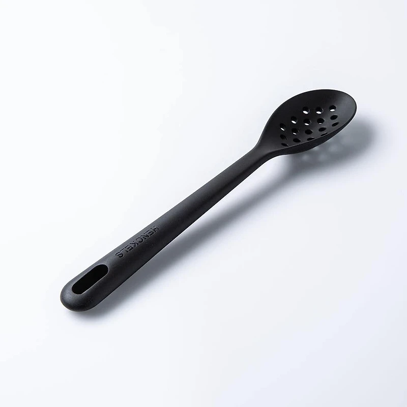 Henckels Onyx Silicone Slotted Serving Spoon (Black)