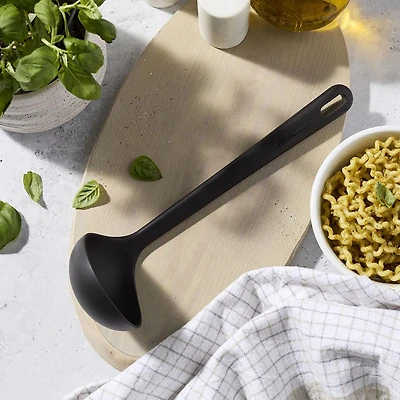 Henckels Onyx Silicone Soup Ladle (Black)