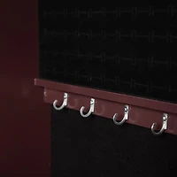 KSP Sophia Floor Mirror LED Jewelry Cabinet (Brown) 48 x 40 x 161 cm