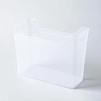 Sterilit Narrow Shelf Bin 13 x 5.4 x 9.8" (Clear)