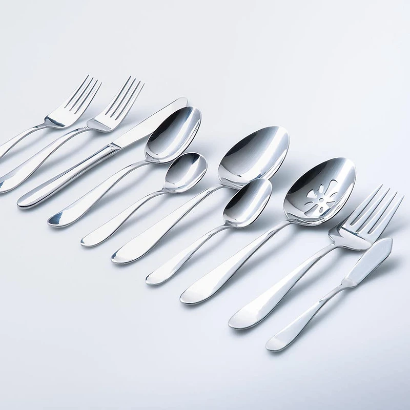 Splendide S/S 'Alpia' Flatware - Set of 65 (Mirror)