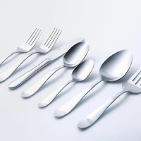 Splendide S/S 'Alpia' Flatware - Set of 42 (Satin)