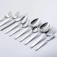 Splendide S/S 'Solara' Flatware - Set of 65 (Satin)