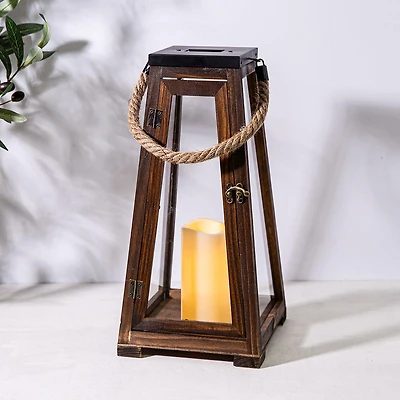 KSP Coastal LED Lantern 20 x 20 x 43.5cm  (Natural)