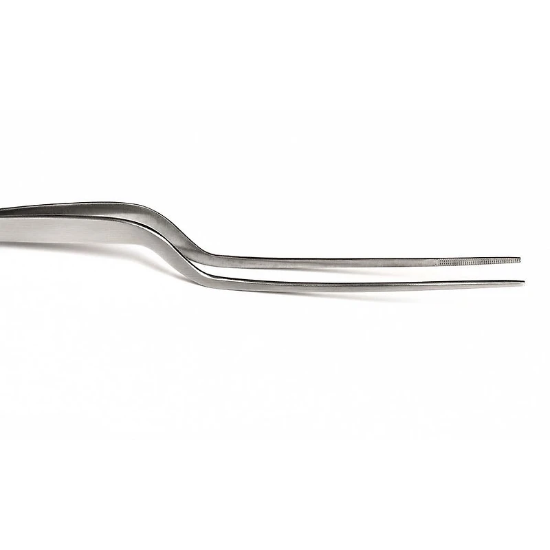 Browne Foodie 'Offset' Food Tweezers (Stainless Steel)