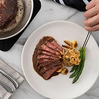 Browne Foodie 'Offset' Food Tweezers (Stainless Steel)