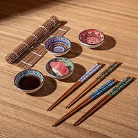 KSP Maki Bamboo Sushi Set - Set of 9