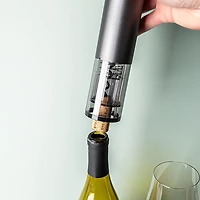 Hauz Easypour Plus Cordless Corkscrew (Black/Silver)