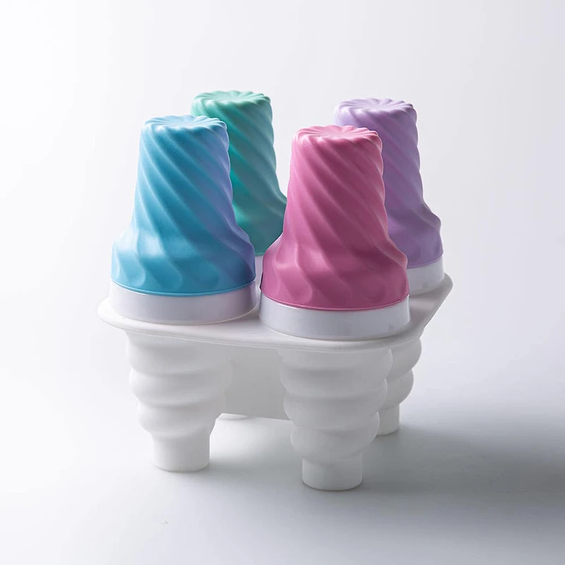 Joie Swirl Cone Freeze Pops 4pc.