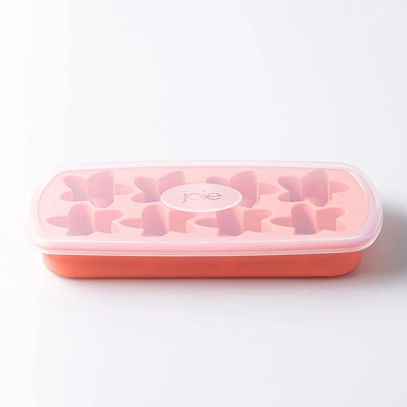 Joie Shapes 'Plumeria' Ice Cube Tray 8-capacity (Pink)