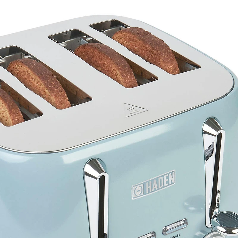 Haden Brighton Wide Slot Toaster (Sky Blue)