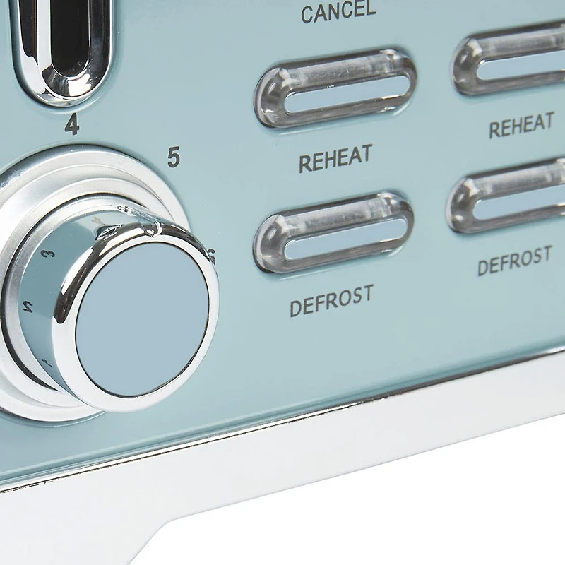 Haden Brighton Wide Slot Toaster (Sky Blue)