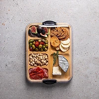 Kamenstein Buil-A-Board Portable Charcuterie Tray (Natural)