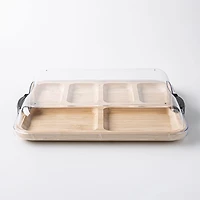 Kamenstein Buil-A-Board Portable Charcuterie Tray (Natural)