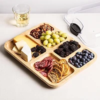 Kamenstein Buil-A-Board Portable Charcuterie Tray (Natural)