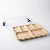 Kamenstein Buil-A-Board Portable Charcuterie Tray (Natural)