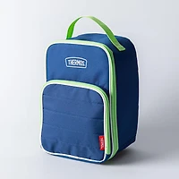 Thermos Icon Series 'Navy/Lime' Upright Lunch Bag