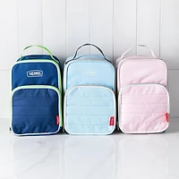 Thermos Icon Series 'Navy/Lime' Upright Lunch Bag