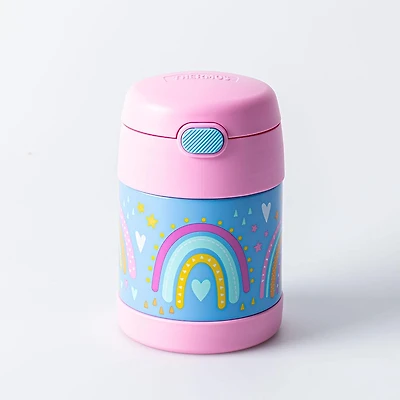 Thermos Double Wall 'Rainbow Dreams' Thermal Food Storage Jar-Spoon