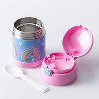 Thermos Double Wall 'Rainbow Dreams' Thermal Food Storage Jar-Spoon
