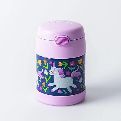 Thermos Double Wall 'Unicorn Blooms' Thermal Food Storage Jar-Spoon