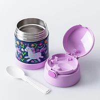 Thermos Double Wall 'Unicorn Blooms' Thermal Food Storage Jar-Spoon