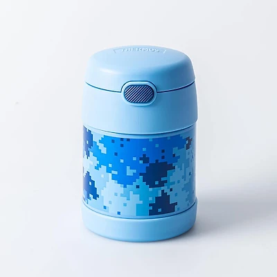 Thermos Double Wall 'Cyber Camo' Thermal Food Storage Jar-Spoon