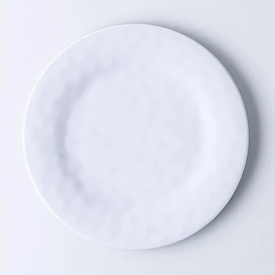 KSP Drift Melamine Dinner Plate 10.5" Dia. (White)