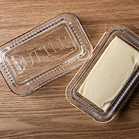 Keittiö Maslo Glass Butter Dish (Clear)