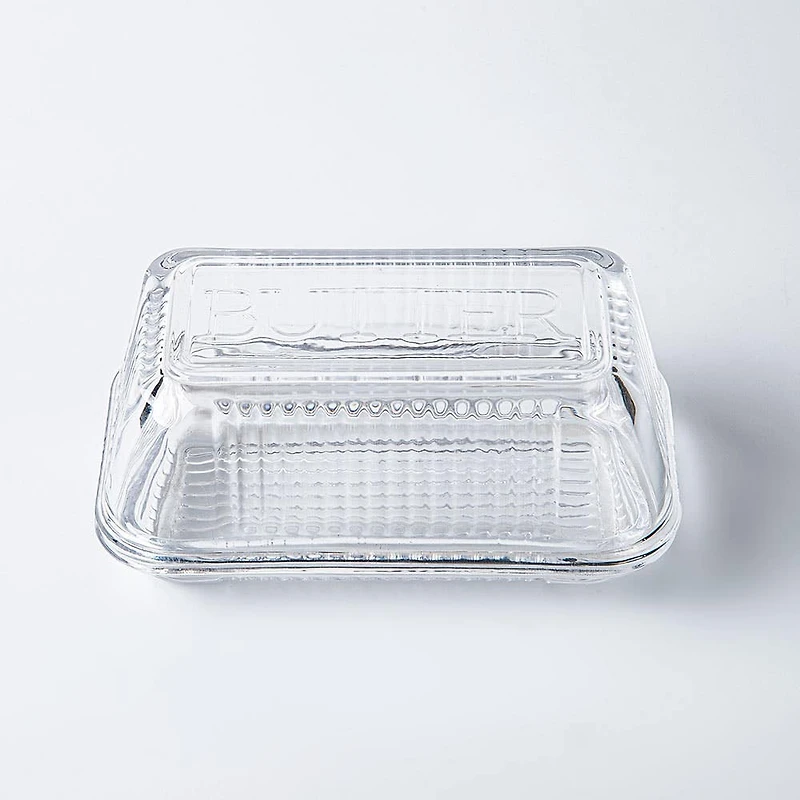 Keittiö Maslo Glass Butter Dish (Clear)